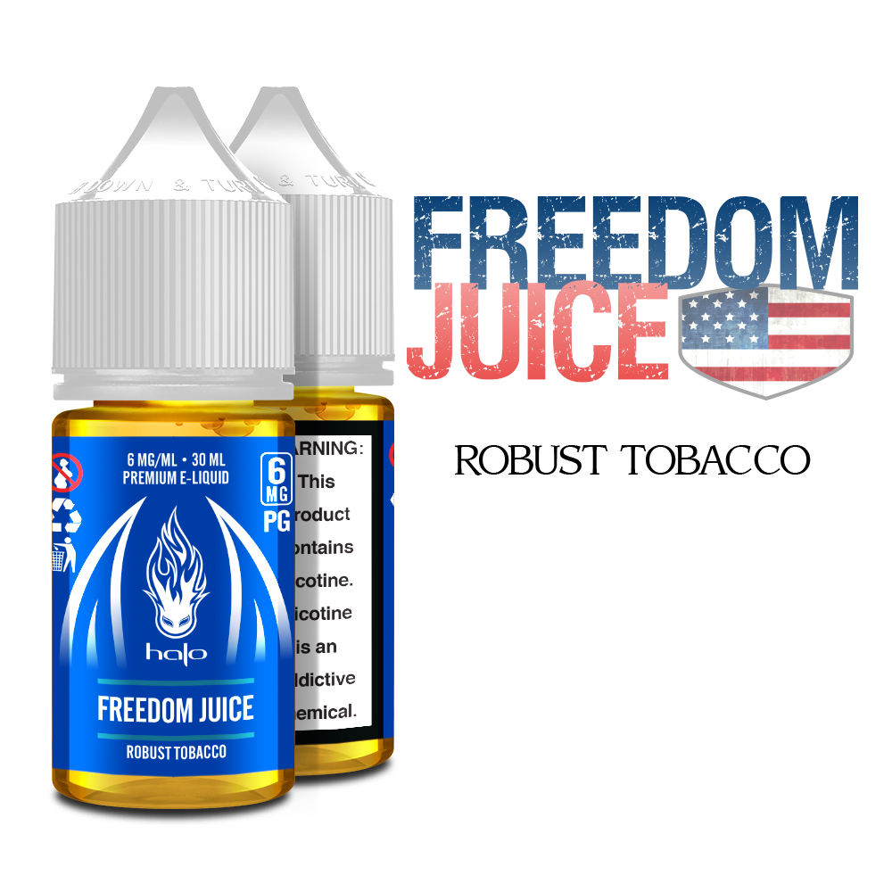 Freedom E-Liquid | Tobacco e-Juice | Halo Cigs Vaprzon Global Freedom E-Liquid | Tobacco e-Juice | Halo Cigs Vaprzon Global