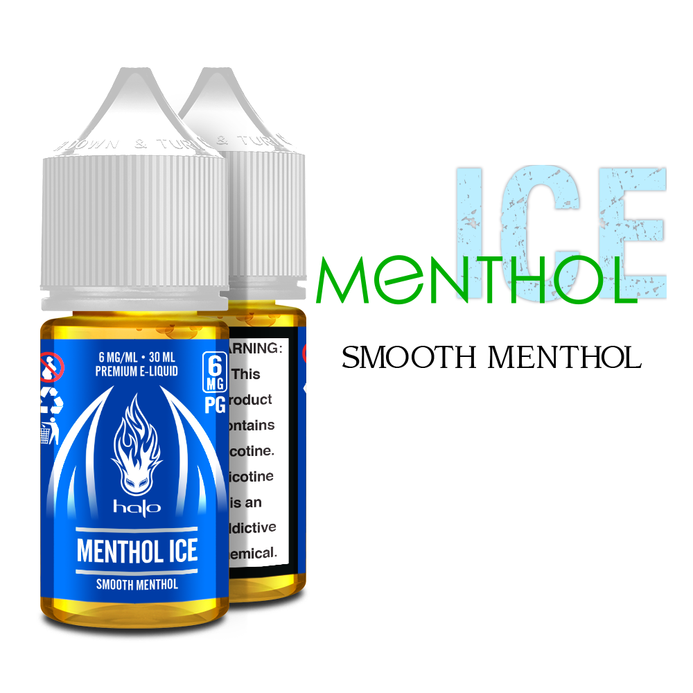 Menthol ICE E-liquid | Menthol Flavored E-Juice | Halo Vaprzon Global Menthol ICE E-liquid | Menthol Flavored E-Juice | Halo Vaprzon Global