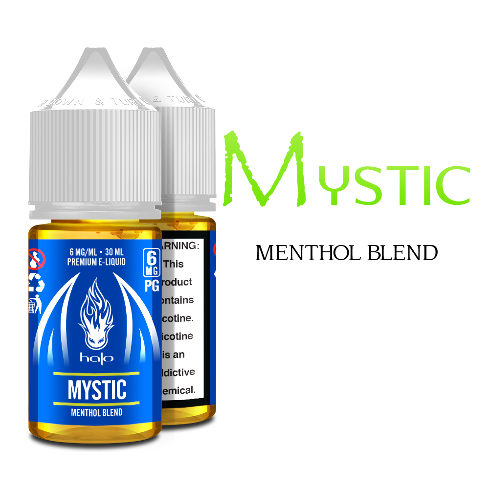 Mystic Menthol E-Liquid | Menthol Flavored E-Juice | Halo Vaprzon Global Mystic Menthol E-Liquid | Menthol Flavored E-Juice | Halo Vaprzon Global