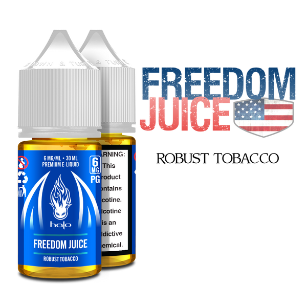 Freedom E-Liquid | Tobacco e-Juice | Halo Cigs Vaprzon Global Freedom E-Liquid | Tobacco e-Juice | Halo Cigs Vaprzon Global