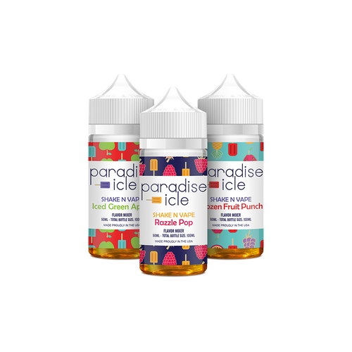 Paradise-Icle Shake N Vape Flavors